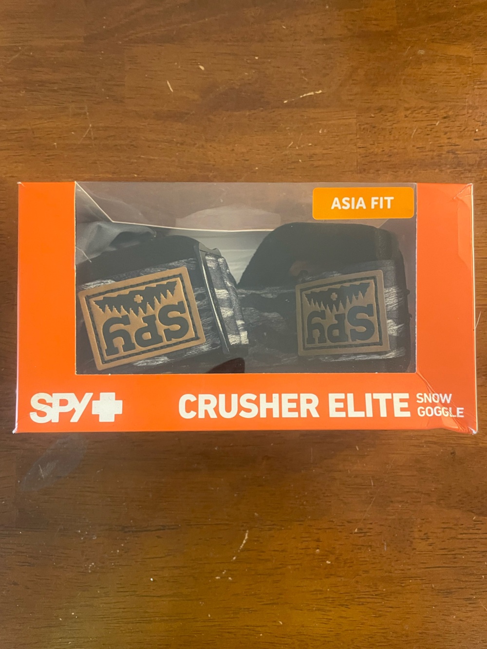 SPY Crusher Elite Snow Goggle - Matte Black-Camo Strap